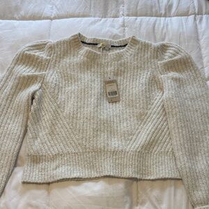Boden Cream Crew Neck Sweater